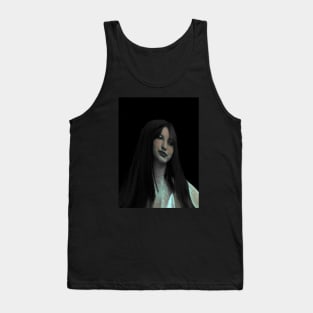 Beautiful girl, so beautiful. Picture is slightly sloppy and with pixelation. But what important - is here. Tank Top